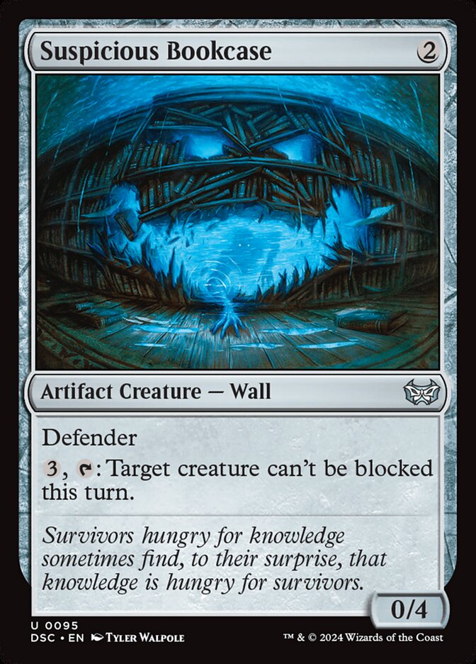 Estante Suspeita / Suspicious Bookcase - Magic: The Gathering - MoxLand