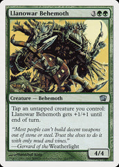 Behemoth de Llanowar / Llanowar Behemoth - Magic: The Gathering - MoxLand