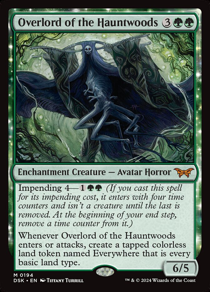 Soberano da Matassombrada / Overlord of the Hauntwoods - Magic: The Gathering - MoxLand