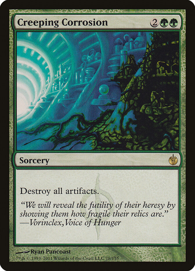 Corrosão Rastejante / Creeping Corrosion - Magic: The Gathering - MoxLand