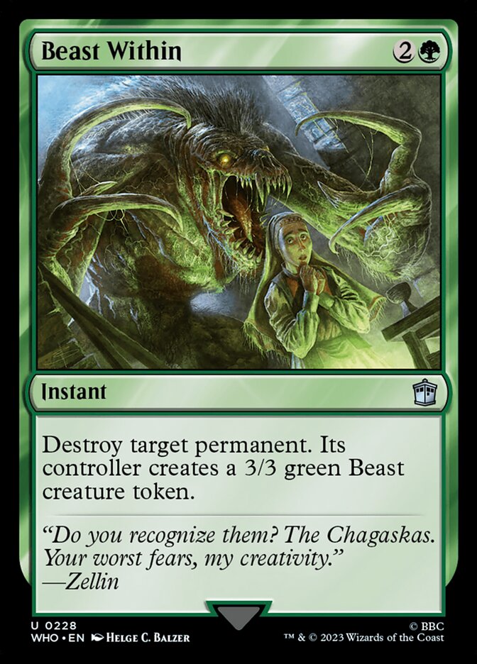 Fera Interior / Beast Within - Magic: The Gathering - MoxLand