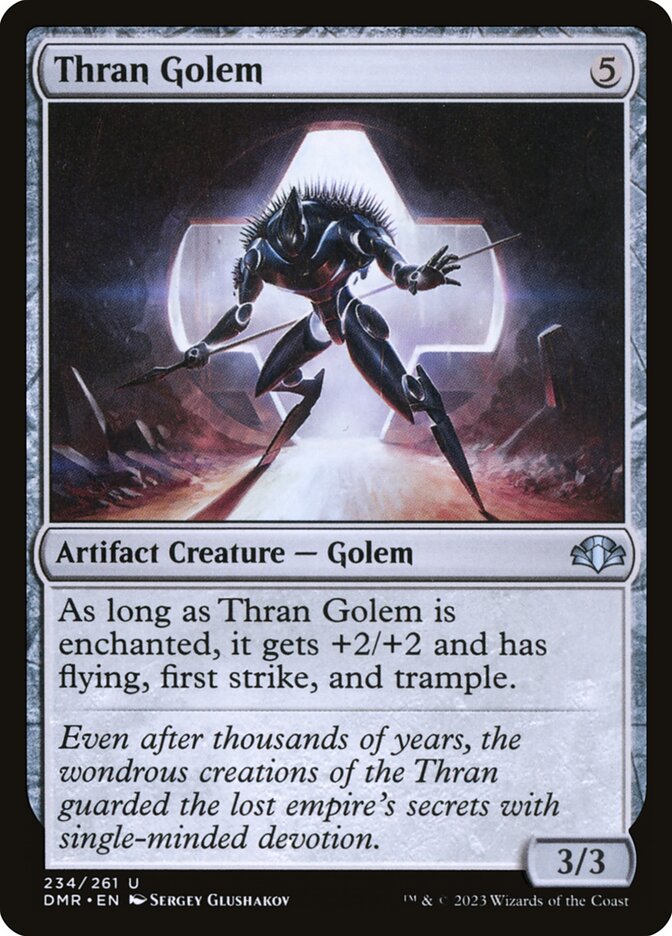 Golem Thran / Thran Golem - Magic: The Gathering - MoxLand