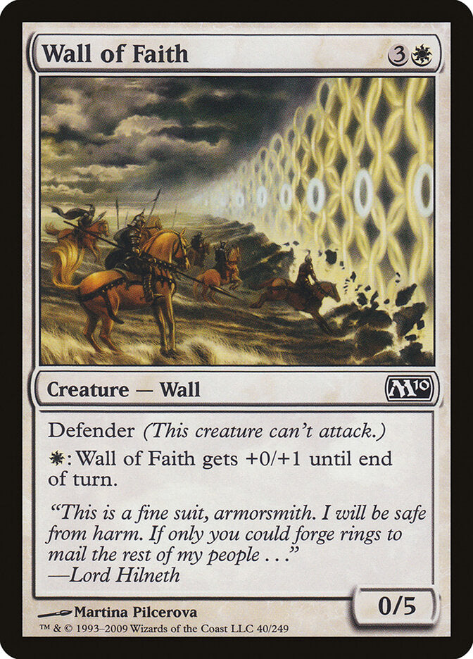 Muro da Fé / Wall of Faith - Magic: The Gathering - MoxLand