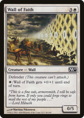 Muro da Fé / Wall of Faith - Magic: The Gathering - MoxLand