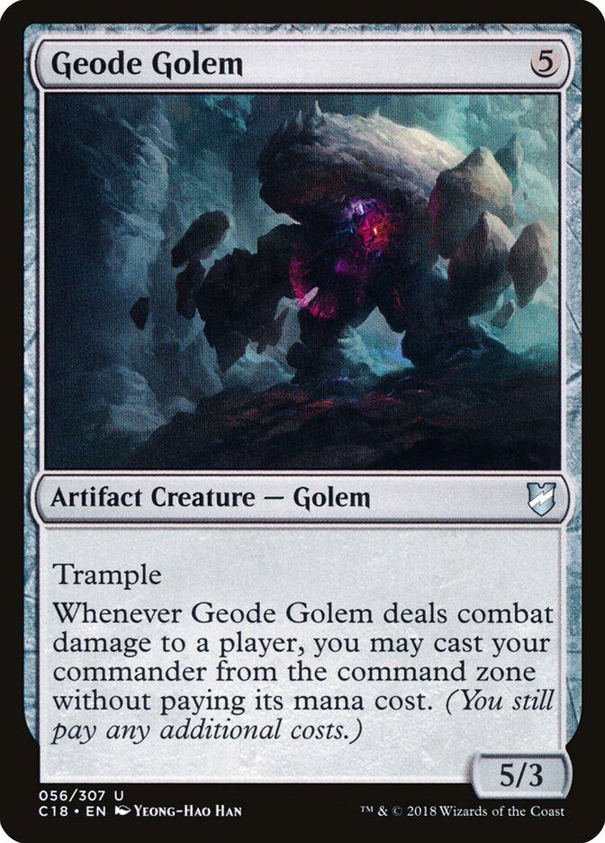 Golem do Geodo / Geode Golem - Magic: The Gathering - MoxLand