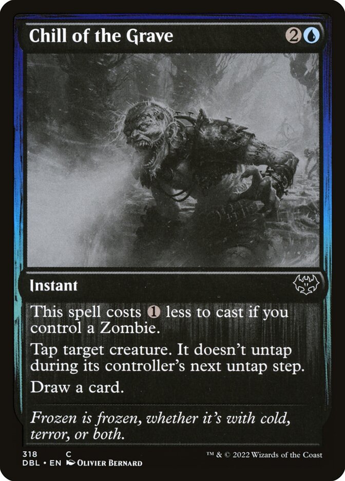 Calafrio do Túmulo / Chill of the Grave - Magic: The Gathering - MoxLand
