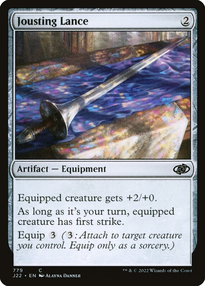 Lança de Justa / Jousting Lance - Magic: The Gathering - MoxLand