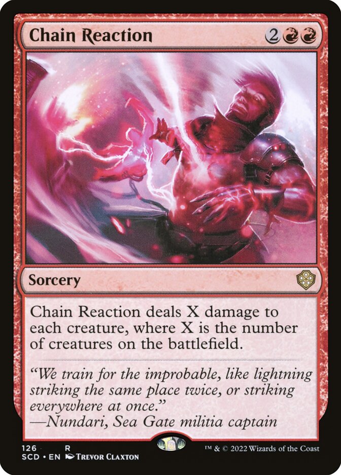 Reação em Cadeia / Chain Reaction - Magic: The Gathering - MoxLand