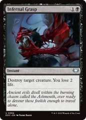 Garras Infernais / Infernal Grasp - Magic: The Gathering - MoxLand