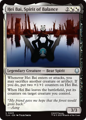 Hei Bai, Espírito do Equilíbrio / Hei Bai, Spirit of Balance - Magic: The Gathering - MoxLand