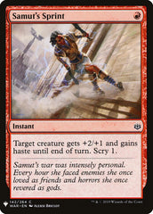 Corrida de Samut / Samut's Sprint - Magic: The Gathering - MoxLand