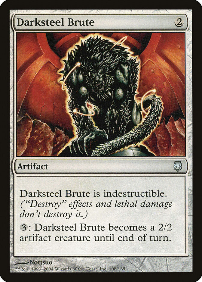 Bruto de Aço Negro / Darksteel Brute - Magic: The Gathering - MoxLand