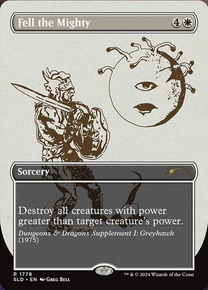 Derrubar os Poderosos / Fell the Mighty - Magic: The Gathering - MoxLand