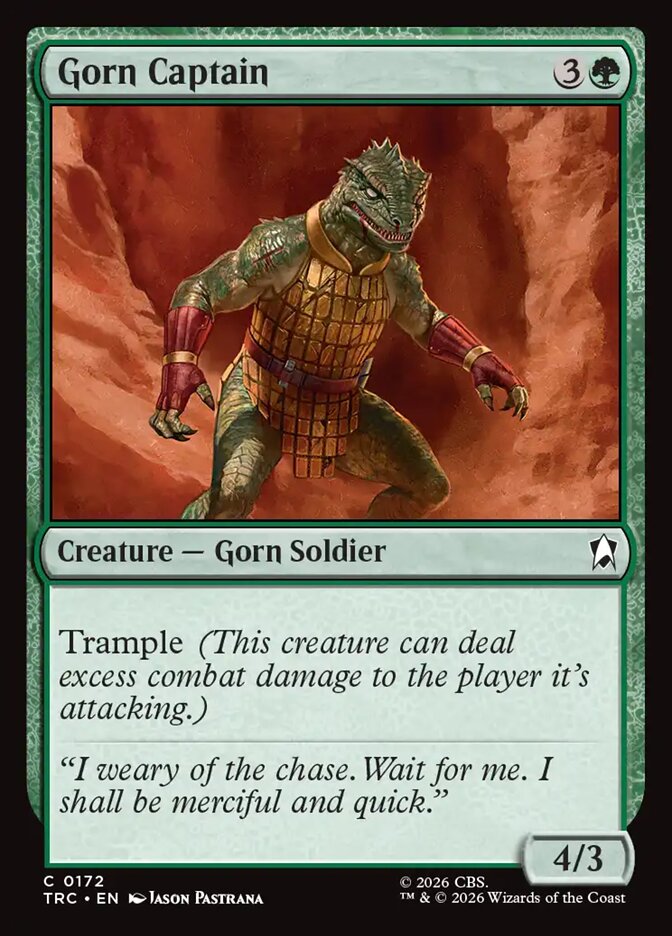 Gorn Captain - Magic: The Gathering - MoxLand