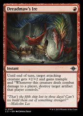 Ira de Bocarra Sinistra / Dreadmaw's Ire - Magic: The Gathering - MoxLand