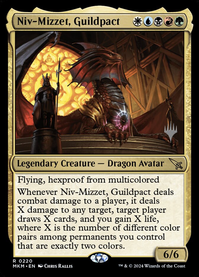 Niv-Mizzet, Pacto das Guildas / Niv-Mizzet, Guildpact - Magic: The Gathering - MoxLand