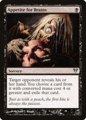 Fome de Cérebro / Appetite for Brains - Magic: The Gathering - MoxLand