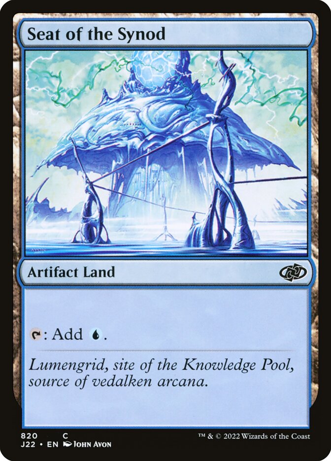 Assento do Sínodo / Seat of the Synod - Magic: The Gathering - MoxLand