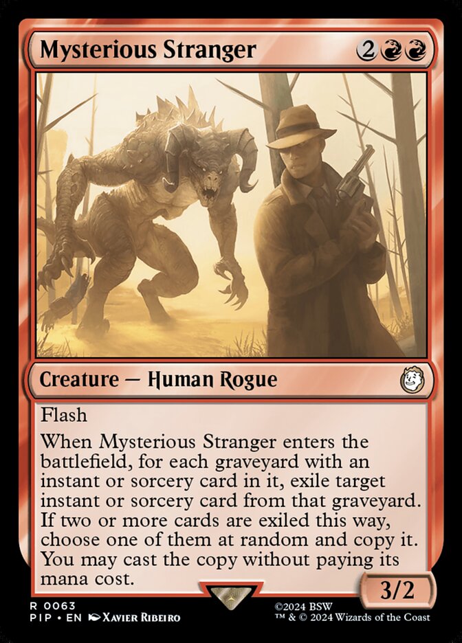 Mysterious Stranger - Magic: The Gathering - MoxLand