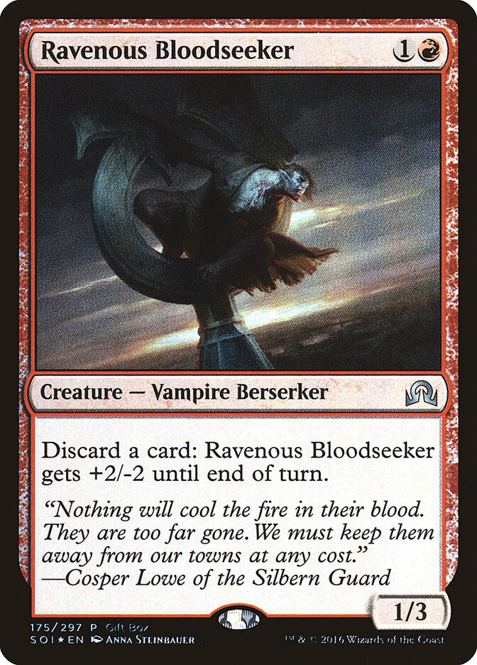 Caçador de Sangue Voraz / Ravenous Bloodseeker - Magic: The Gathering - MoxLand