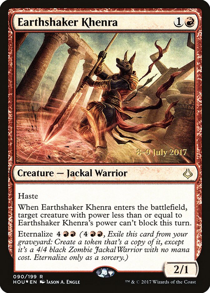 Khenra Abala-terra / Earthshaker Khenra - Magic: The Gathering - MoxLand