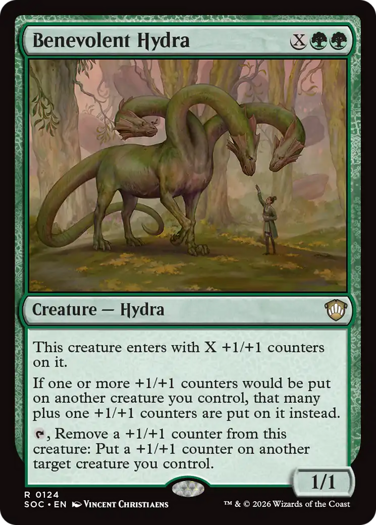 Benevolent Hydra / Benevolent Hydra - Magic: The Gathering - MoxLand