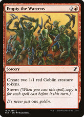 Esvaziar os Viveiros / Empty the Warrens - Magic: The Gathering - MoxLand