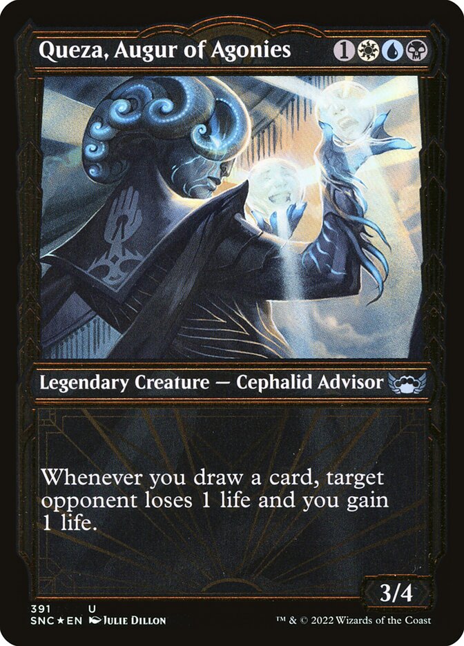 Queza, Áugure das Agonias / Queza, Augur of Agonies - Magic: The Gathering - MoxLand