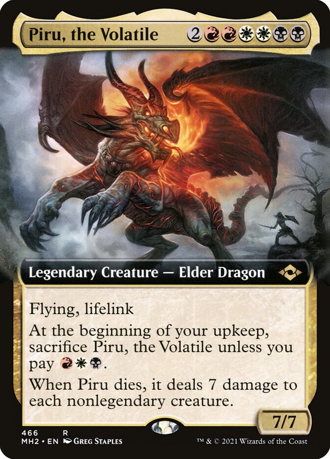 Pairoo, a Volátil / Piru, the Volatile - Magic: The Gathering - MoxLand