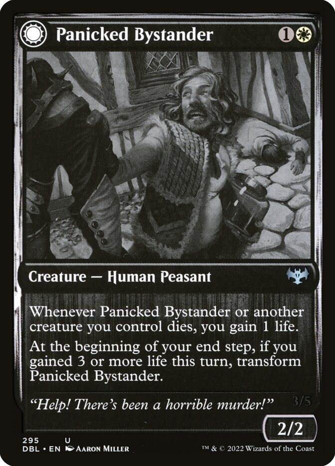 Espectador em Pânico / Panicked Bystander - Magic: The Gathering - MoxLand