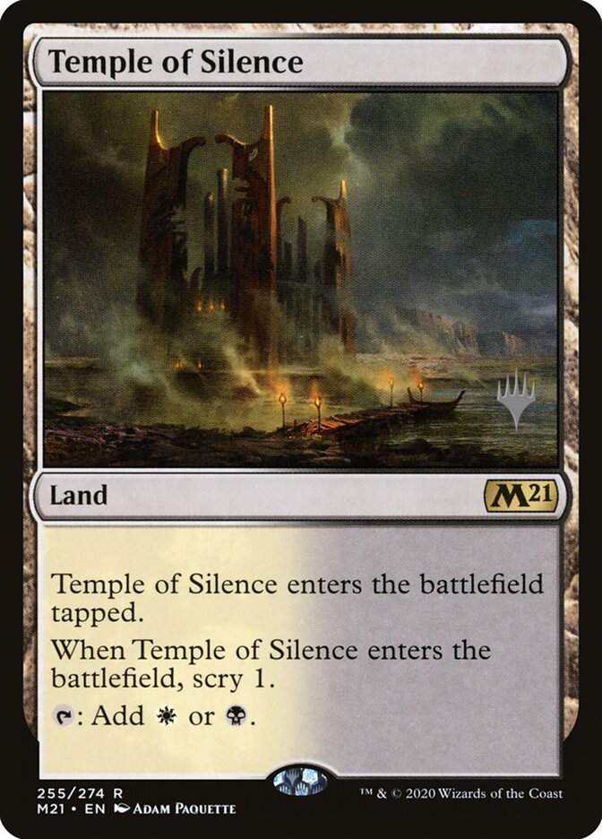 Templo do Silêncio / Temple of Silence - Magic: The Gathering - MoxLand