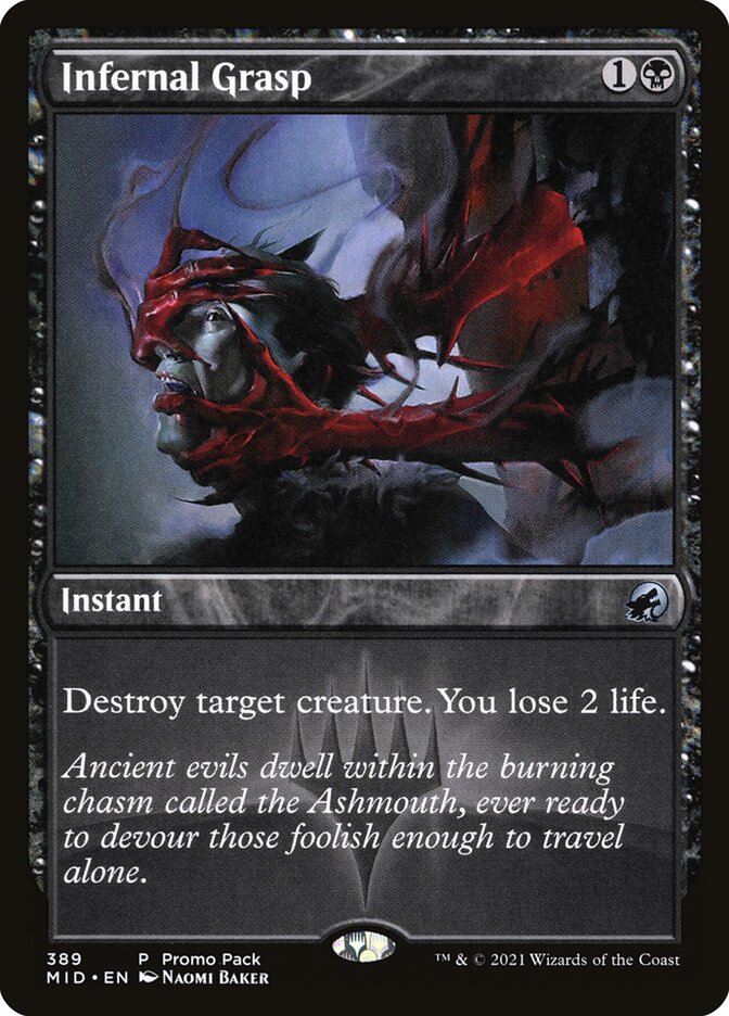 Garras Infernais / Infernal Grasp - Magic: The Gathering - MoxLand