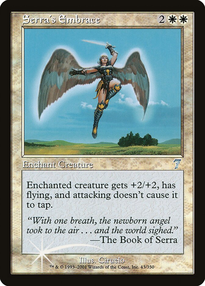 Abraço de Serra / Serra's Embrace - Magic: The Gathering - MoxLand