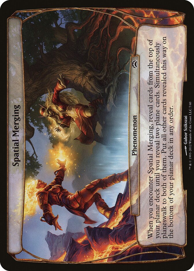 Fusão Espacial / Spatial Merging - Magic: The Gathering - MoxLand