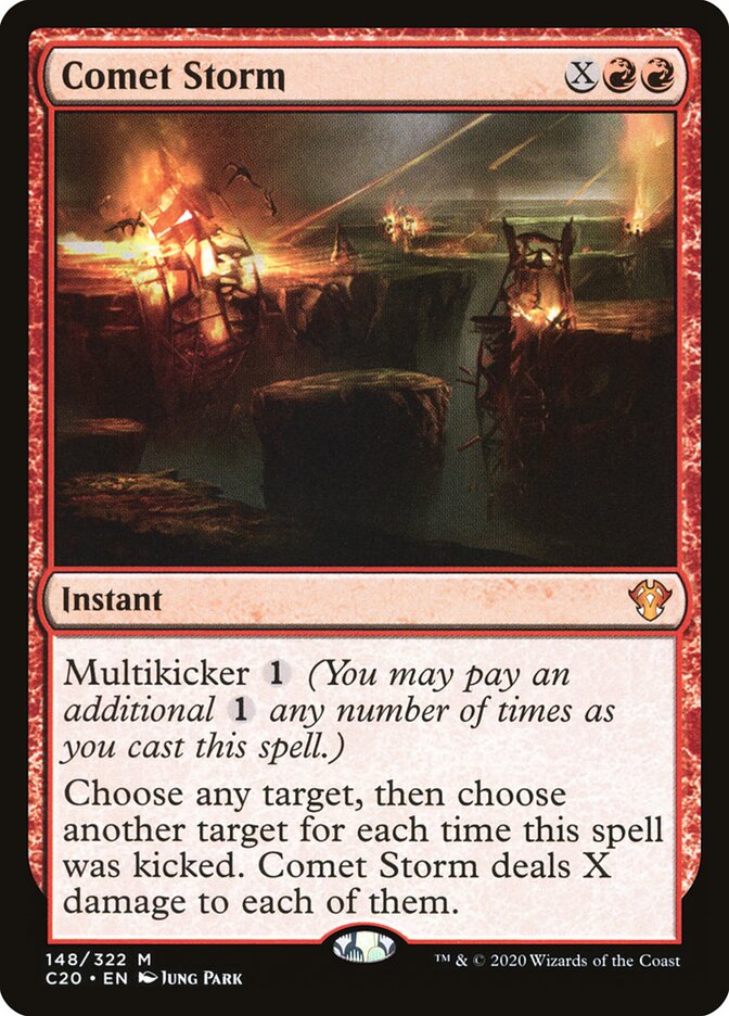Tempestade de Cometas / Comet Storm - Magic: The Gathering - MoxLand