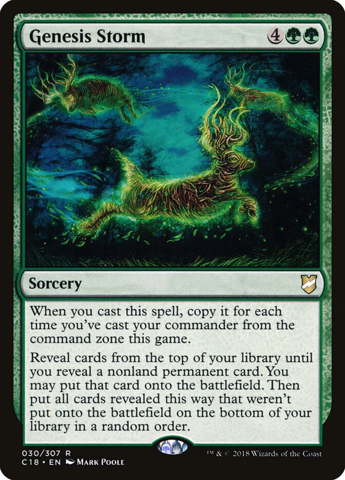 Tempestade da Gênese / Genesis Storm - Magic: The Gathering - MoxLand