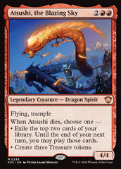 Atsushi, o Céu Flamejante / Atsushi, the Blazing Sky - Magic: The Gathering - MoxLand