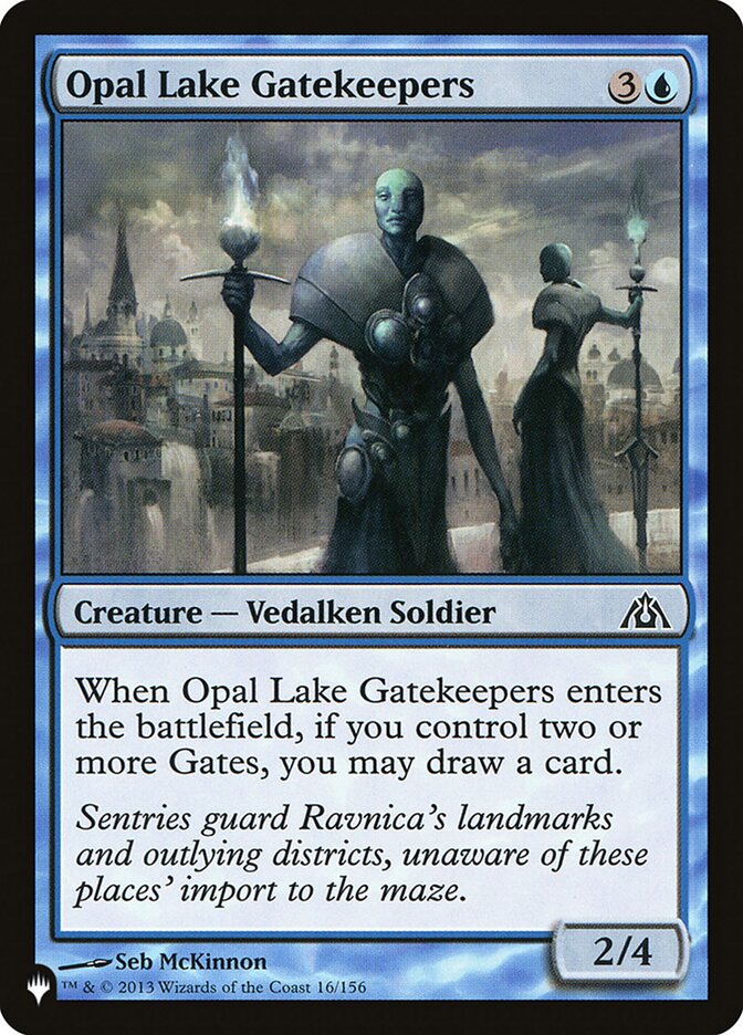 Opal Lake Gatekeepers - Magic: The Gathering - MoxLand