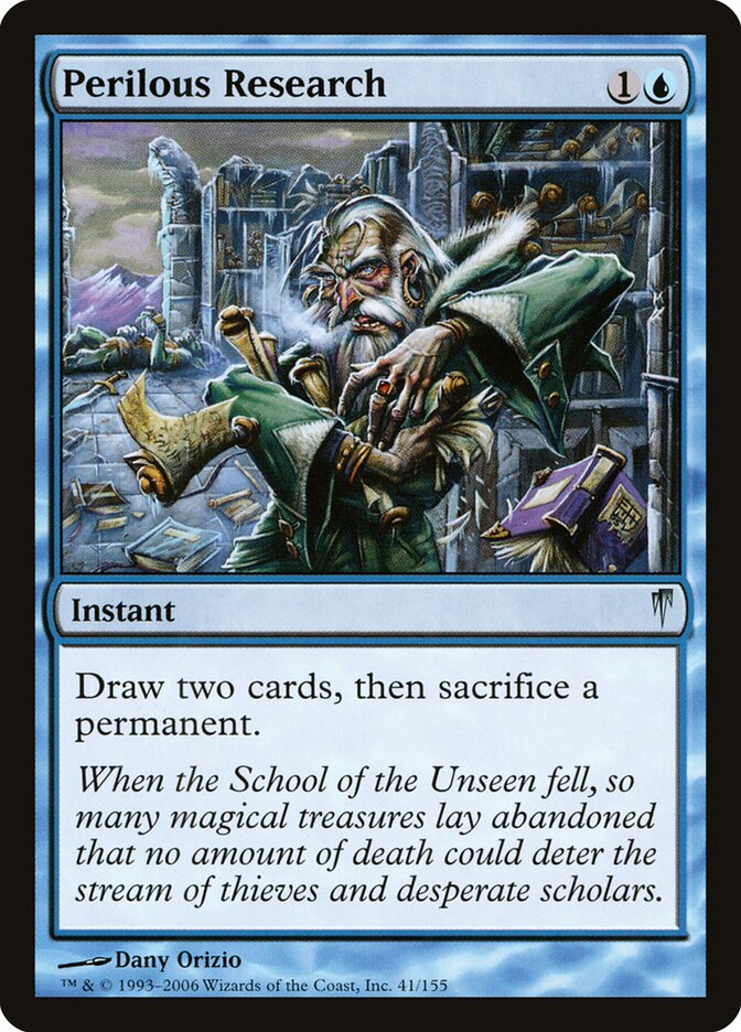 Pesquisa Arriscada / Perilous Research - Magic: The Gathering - MoxLand