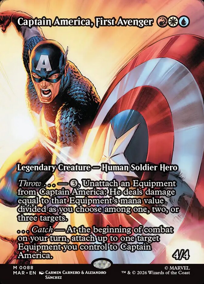 Captain America, First Avenger - Magic: The Gathering - MoxLand
