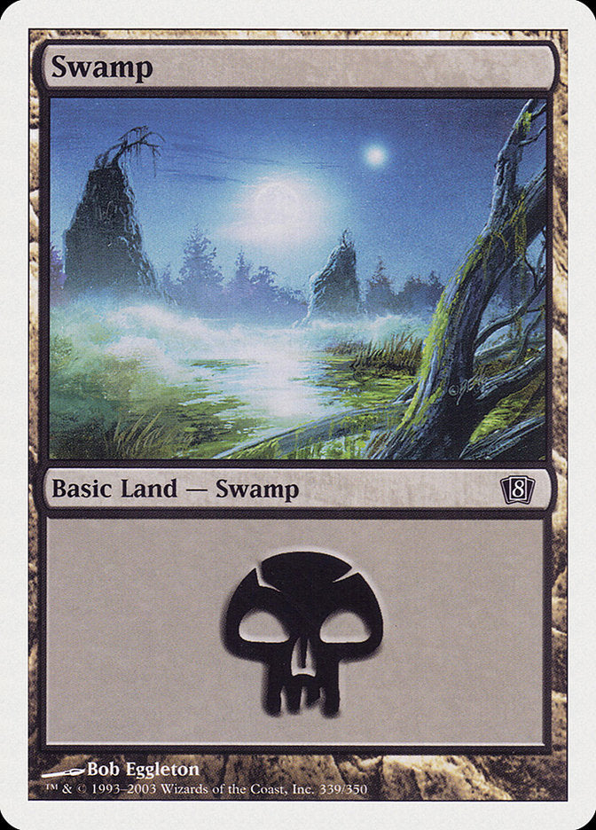 Pântano / Swamp - Magic: The Gathering - MoxLand