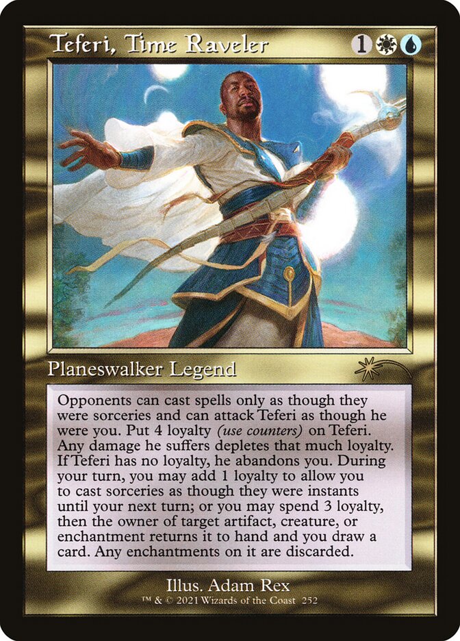 Teferi, Manipulador do Tempo / Teferi, Time Raveler - Magic: The Gathering - MoxLand