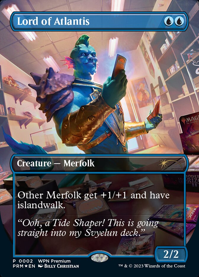 Senhor da Atlântida / Lord of Atlantis - Magic: The Gathering - MoxLand