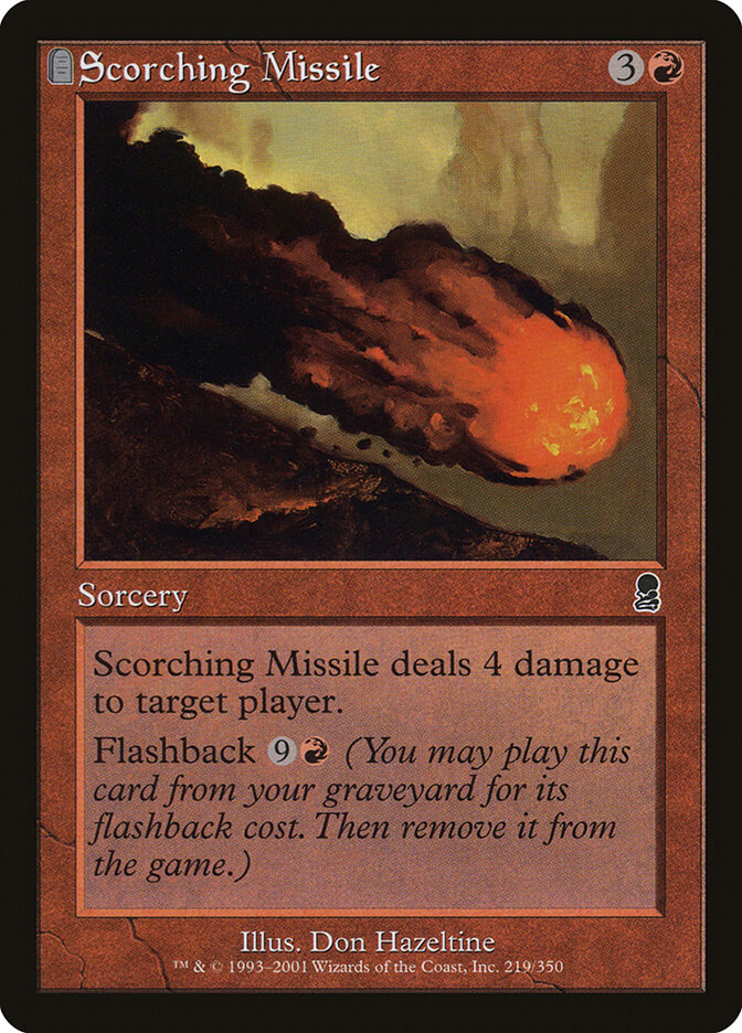 Projétil Abrasador / Scorching Missile - Magic: The Gathering - MoxLand
