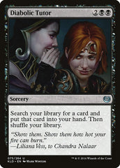 Tutor Diabólico / Diabolic Tutor - Magic: The Gathering - MoxLand