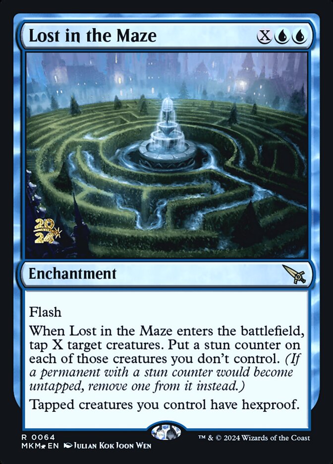 Perdido no Labirinto / Lost in the Maze - Magic: The Gathering - MoxLand