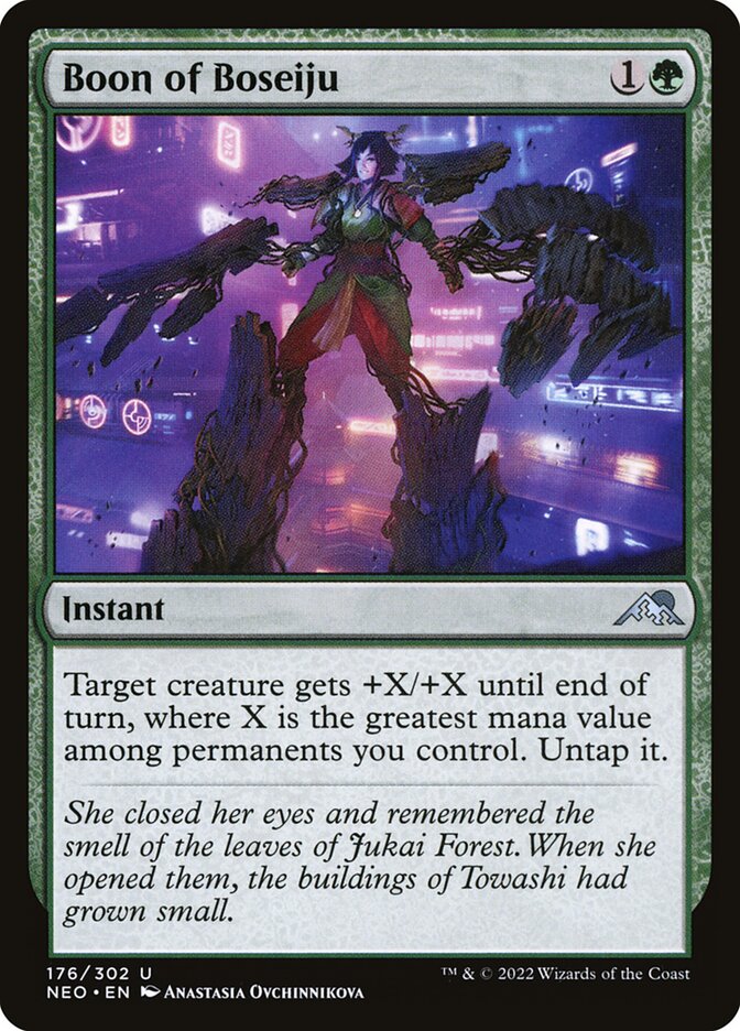 Dádiva de Boseiju / Boon of Boseiju - Magic: The Gathering - MoxLand