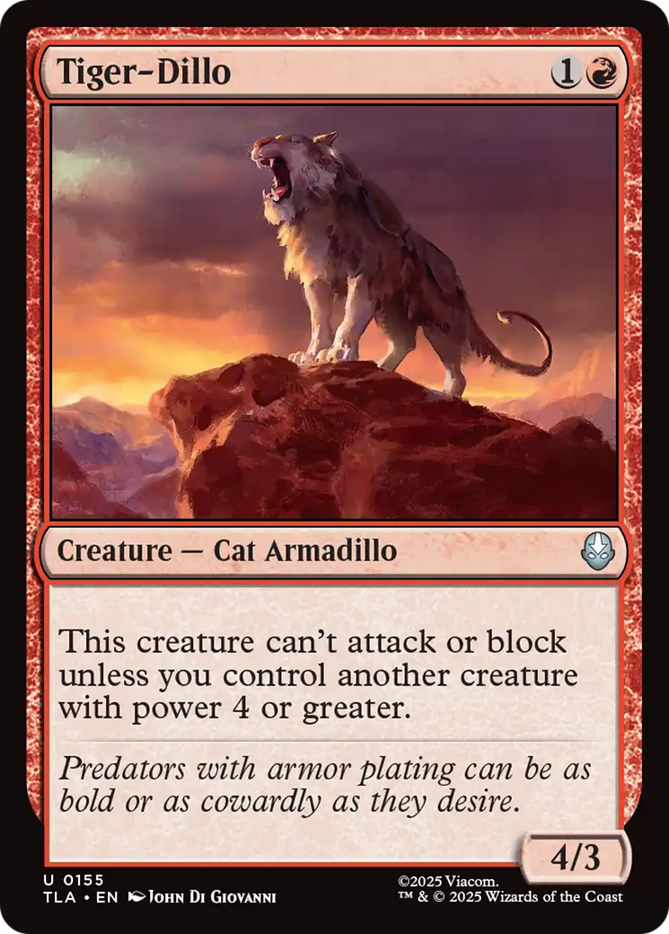 Tigre-tatu / Tiger-Dillo - Magic: The Gathering - MoxLand
