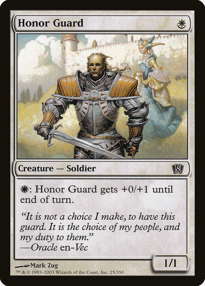Guarda de Honra / Honor Guard - Magic: The Gathering - MoxLand