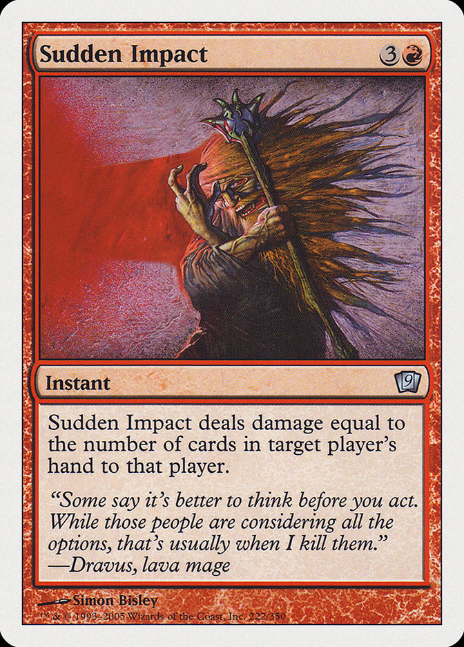 Impacto Súbito / Sudden Impact - Magic: The Gathering - MoxLand
